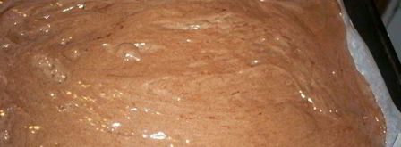 быстрый шоколадно-творожный рулет. Шаг 6