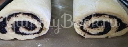 дрожжевой рулет с маком. Шаг 8