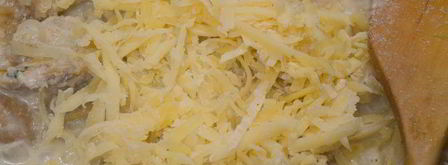 грибной рулет из картофельного теста. Шаг 5