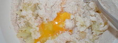 грибной рулет из картофельного теста. Шаг 7