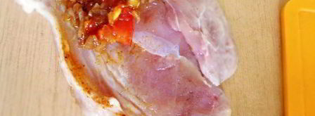 куриные рулетики с овощами. Шаг 5