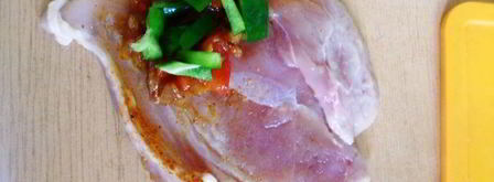 куриные рулетики с овощами. Шаг 6