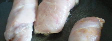 куриные рулетики с овощами. Шаг 7