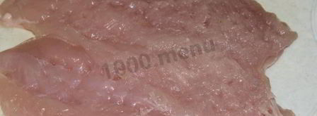 куриные рулетики вкусные. Шаг 2