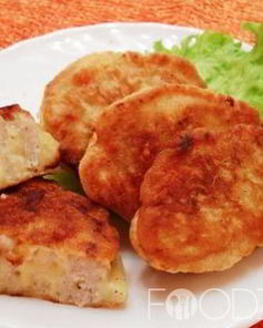 Мясной рулет из фарша