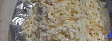 мясной рулет с сыром в фольге. Шаг 23