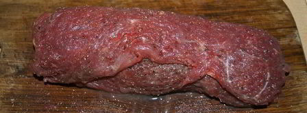 мясной рулет с яблоком. Шаг 3