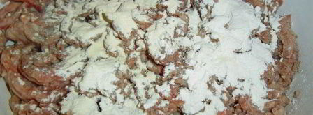 мясной рулет с языком и орехами. Шаг 3