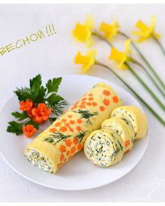 Нежнейший рулет Краски весны