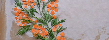 нежнейший рулет краски весны. Шаг 5