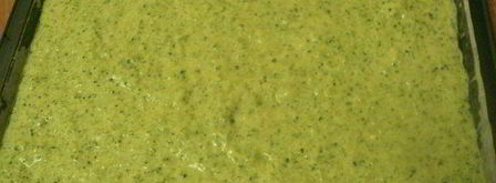 рулет из брокколи с семгой. Шаг 4