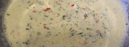 рулет из крабовых палочек. Шаг 5