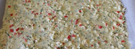 рулет из крабовых палочек. Шаг 7