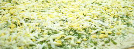 рулет из лаваша с крабовыми палочками. Шаг 4