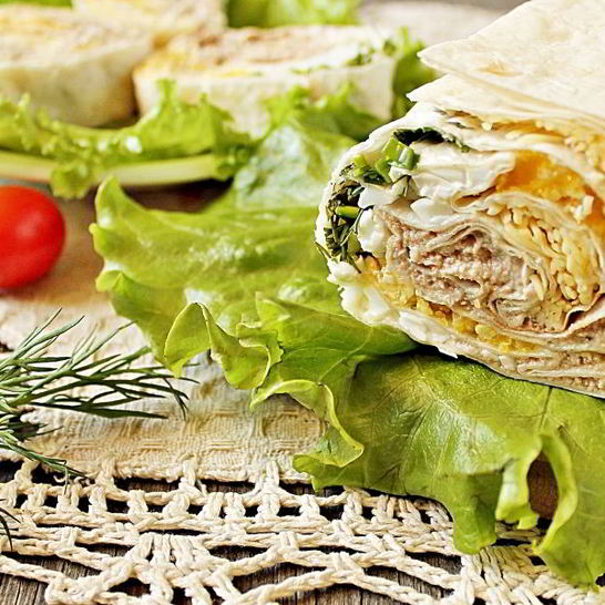 Рецепт рулета иза лавашей с печенью тресков