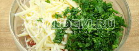 рулет из лаваша с помидорами сыром. Шаг 3