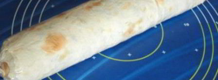 рулет из лаваша с селедкой. Шаг 6