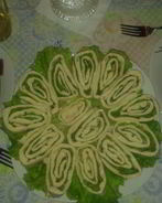 Рулет из лаваша с сыром