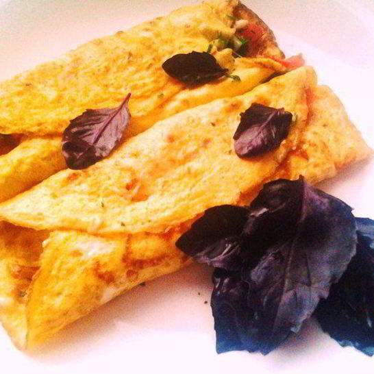 Рецепт рулета из омлета