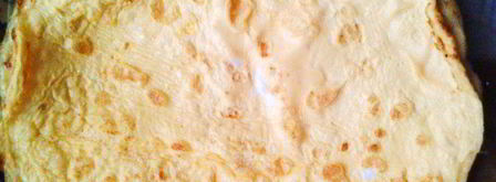 рулет из омлета. Шаг 2