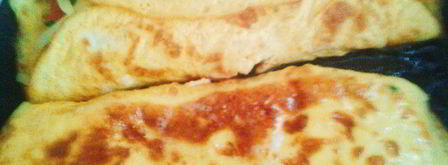 рулет из омлета. Шаг 6