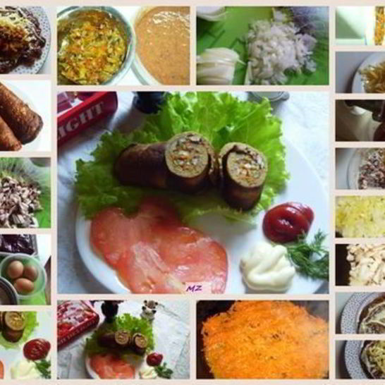 Рецепт рулета из печени