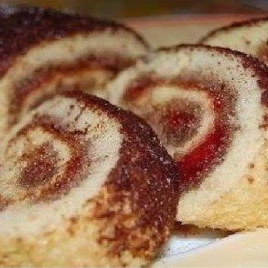 Рецепт рулета к чаю за 6 минут