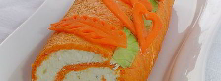 рулет морковно-творожный. Шаг 9