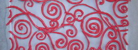 рулет с декоративным украшением. Шаг 5