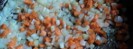 рулетики из баклажан с мясом. Шаг 3