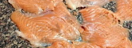 рулетики из форели с апельсинами. Шаг 3