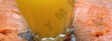 рулетики из форели с апельсинами. Шаг 6