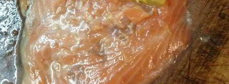 рулетики из форели с апельсинами. Шаг 8