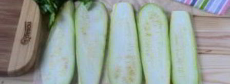 рулетики из кабачков с куриной грудкой. Шаг 2