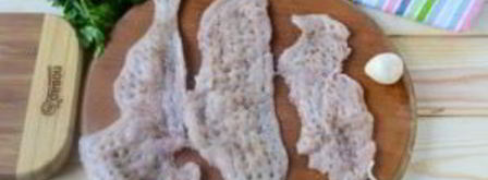 рулетики из кабачков с куриной грудкой. Шаг 3