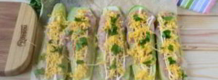 рулетики из кабачков с куриной грудкой. Шаг 5