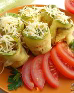 Рулетики из кабачков