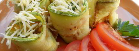 рулетики из кабачков. Шаг 6