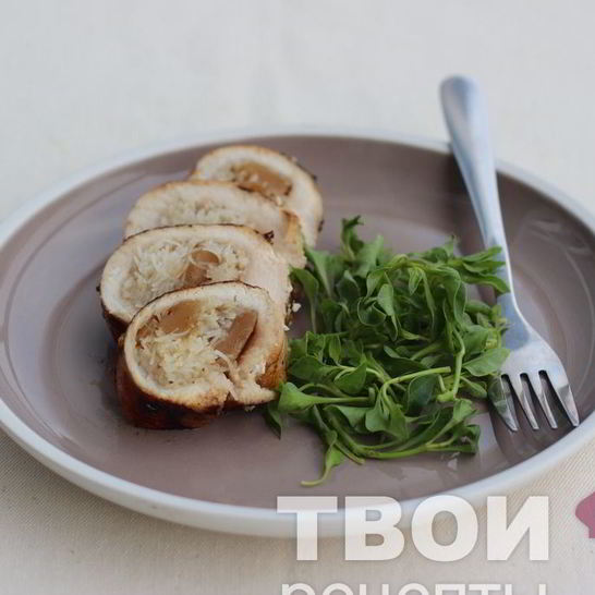 Рецепт рулетиков из курицы с манго