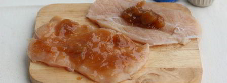 рулетики из курицы с манго. Шаг 2