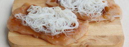 рулетики из курицы с манго. Шаг 4