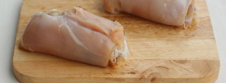 рулетики из курицы с манго. Шаг 5