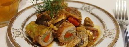 рулетики из свинины с овощами. Шаг 11