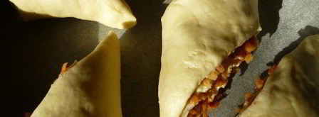 рулетики с айвой и яблоками. Шаг 7