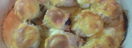 рулеты куриные объедение. Шаг 8