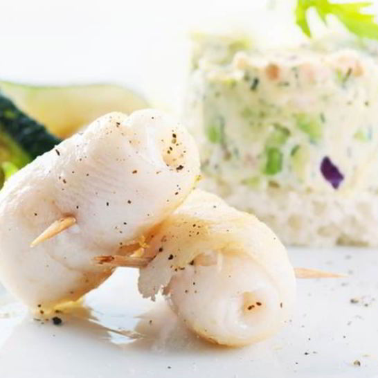 Рецепт рыбных рулетов с овощами