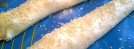 слоеные рулетики с курицей. Шаг 6