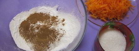 тыквенный рулет со сливочной начинкой. Шаг 2