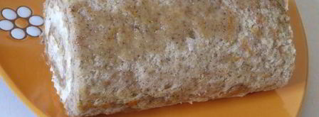 тыквенный рулет со сливочной начинкой. Шаг 13