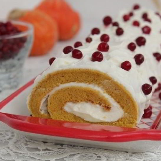 Рецепт тыквенного рулета